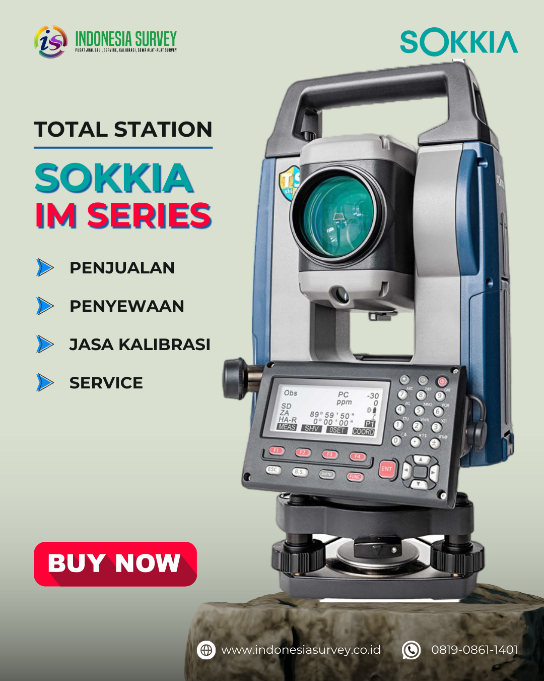 Total Station Sokkia IM 105